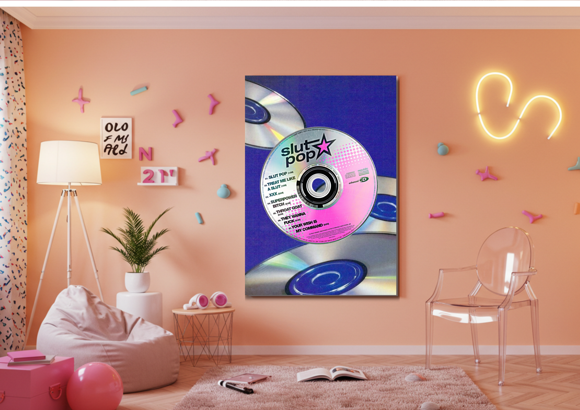 Y2K Inspires Poster - S**t Pop CD