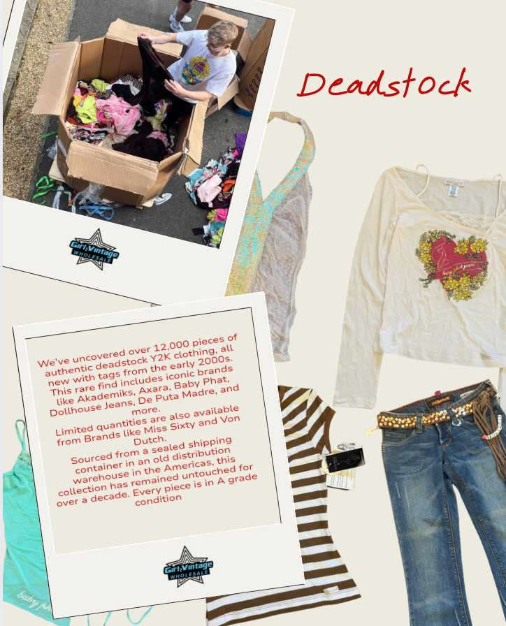 Y2K DEADSTOCK Womenswear Clothing-LIMITED TIME EXCLUSIVE BUNDLE!!