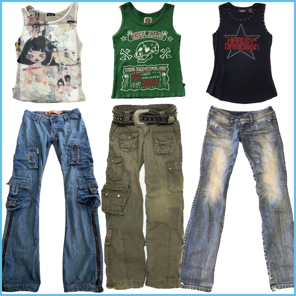 Our Best Seller Y2K Mixed Wholesale Bundle Girl Vintage Wholesale