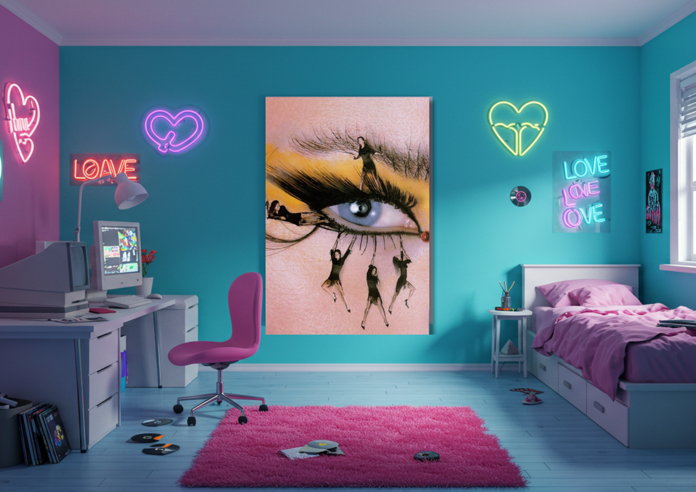 Y2K inspired Poster - Eye for fashion