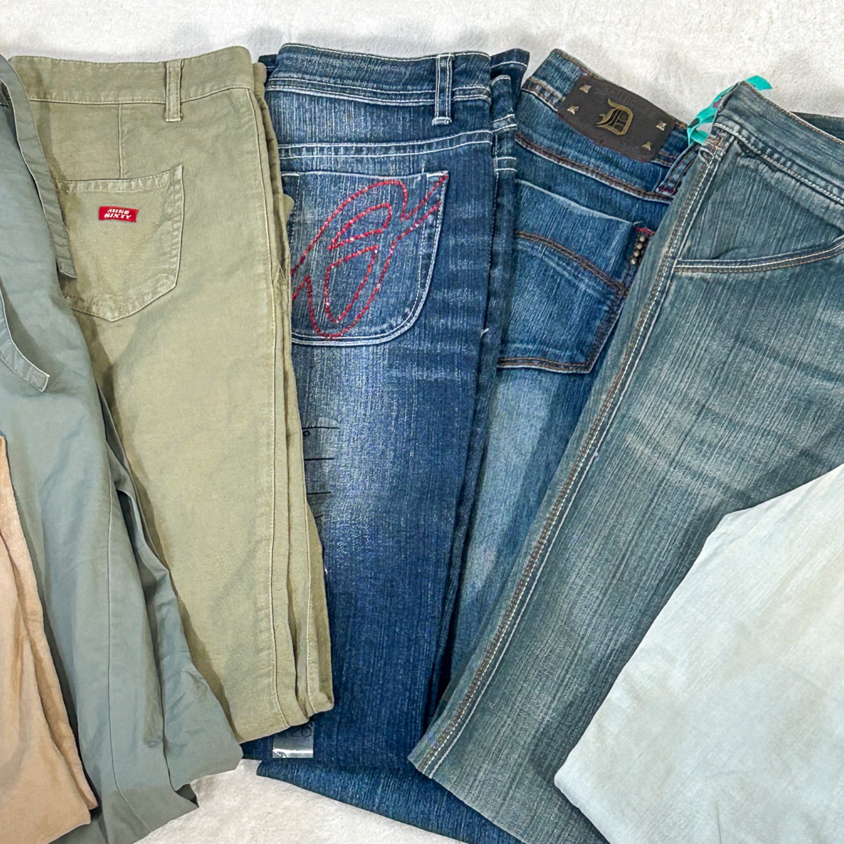 Jeans + Y2K Trousers Mix Wholesale Bundle