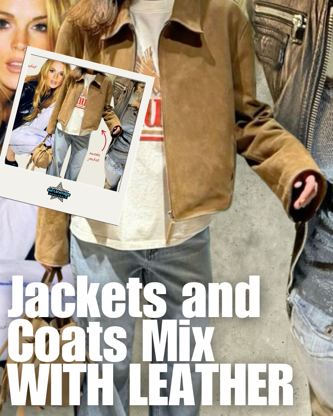 Jackets and Coats Mix WITH LEATHER Y2K Wholesale Bundle