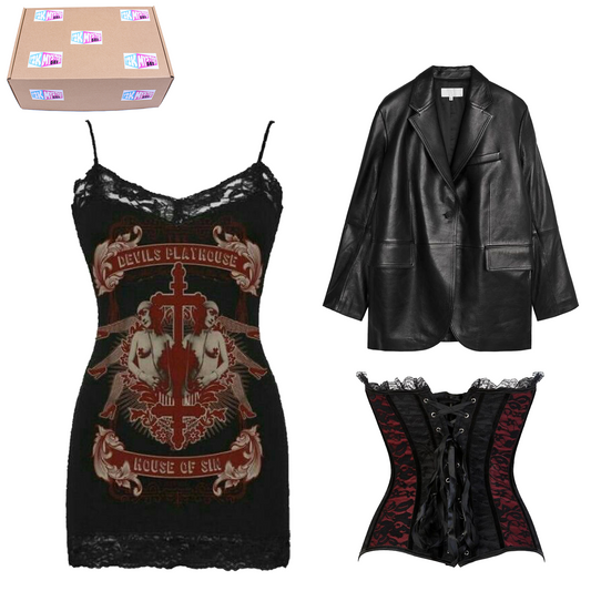 STYLISED BOX - Gothic Style Y2K Outfit Mystery Box