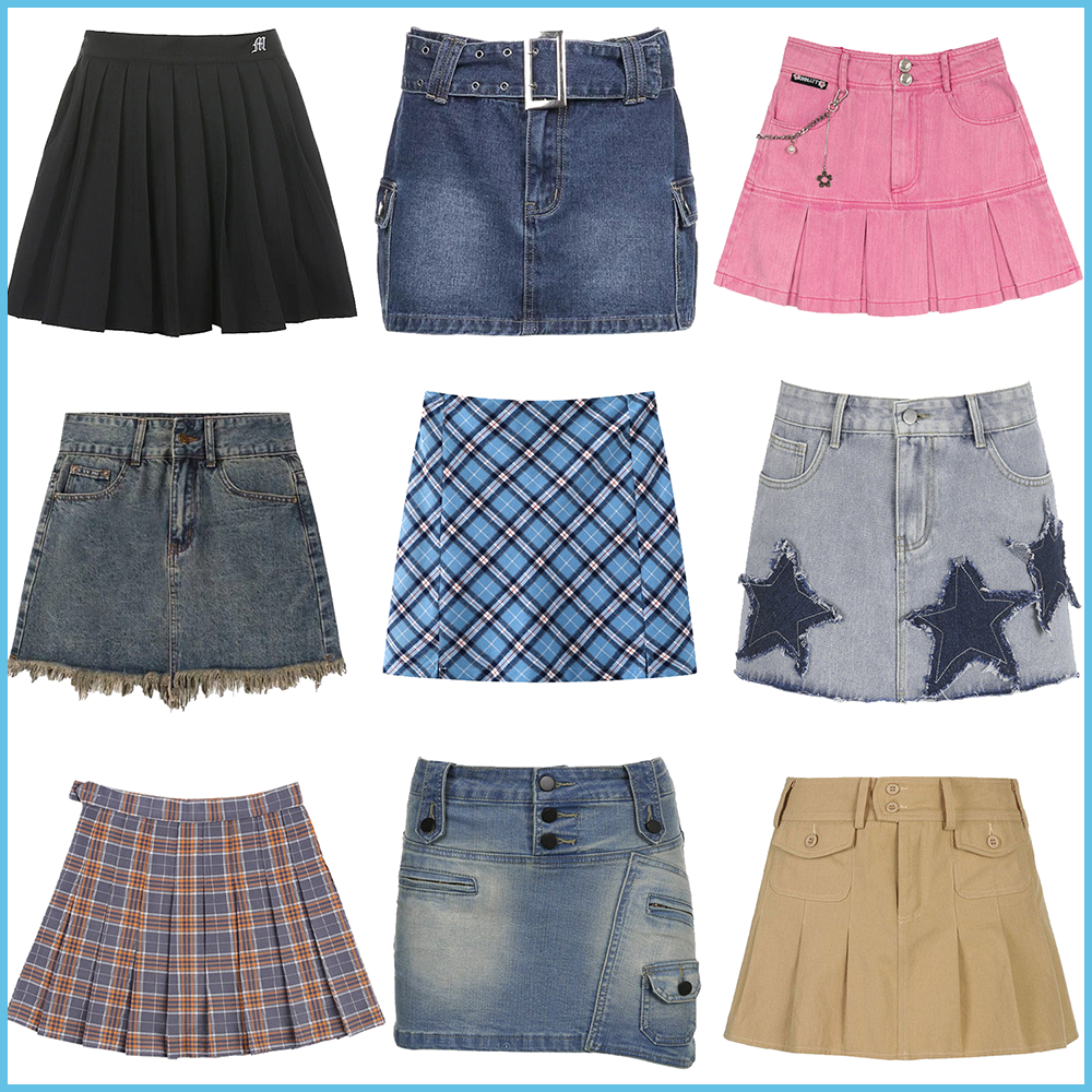 Mini Skirts Y2K Wholesale Bundle