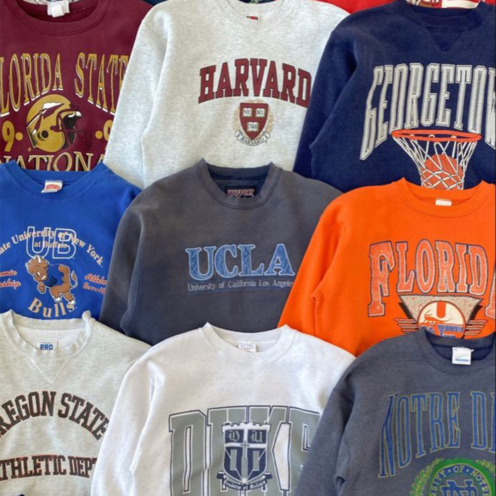 Classic college sweatshirts online